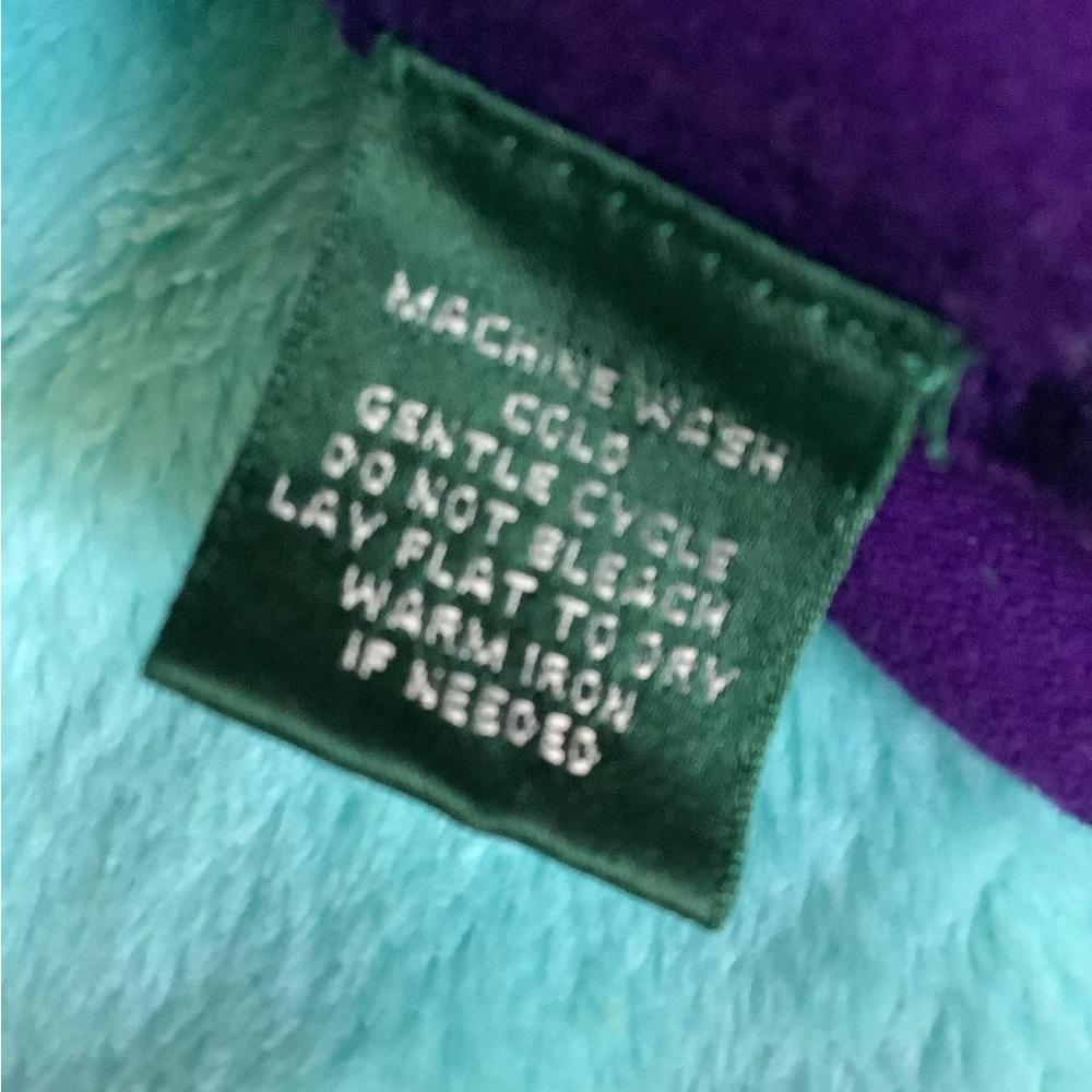 Lauren Ralph Lauren long sleeve purple top low cut size XL stretchy.ππ - Picture 5 of 5